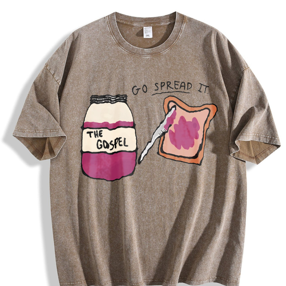 Dark Gray Gospel - Summer - Christian Humor Go Spread product image 3