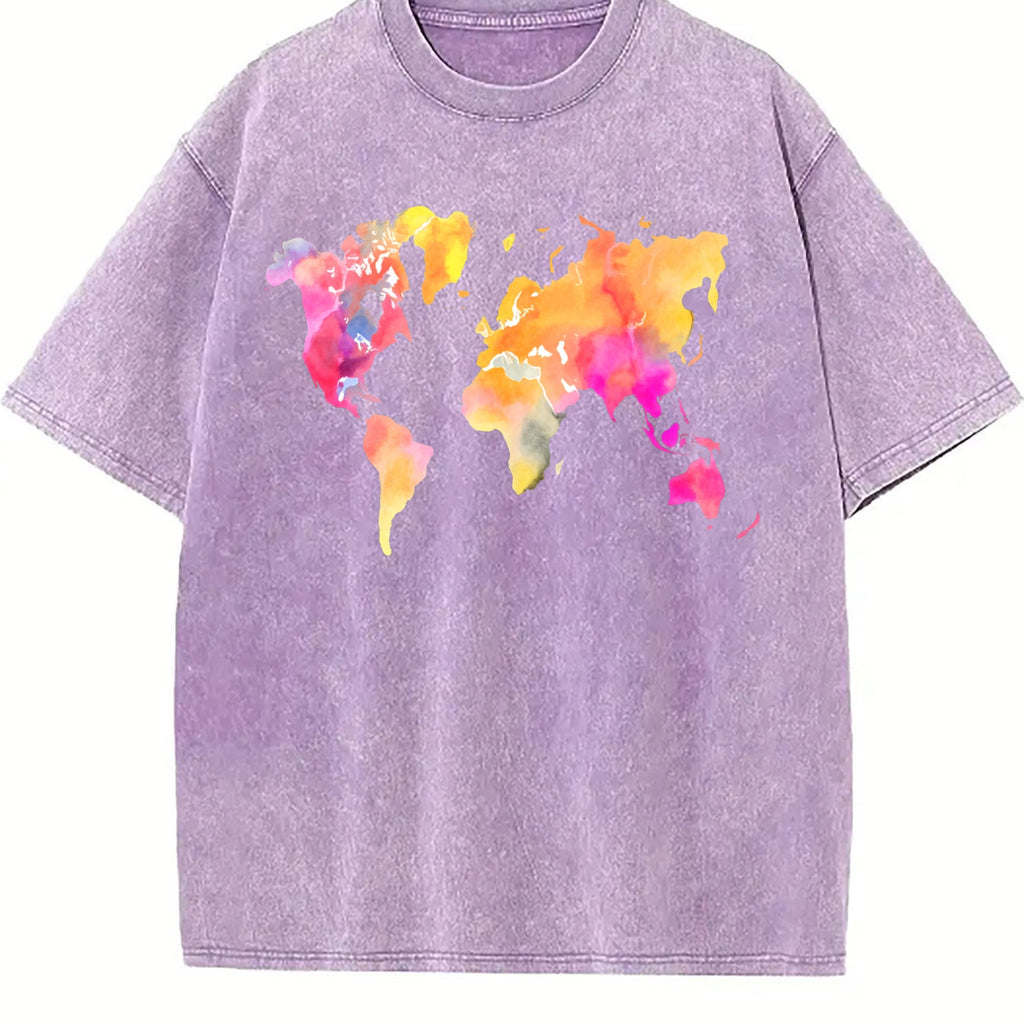 Global Soccer Fan Vintage Washed T-Shirt product image 6