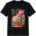 Summer Floral Desert Leisure Cotton T-Shirt product image 1