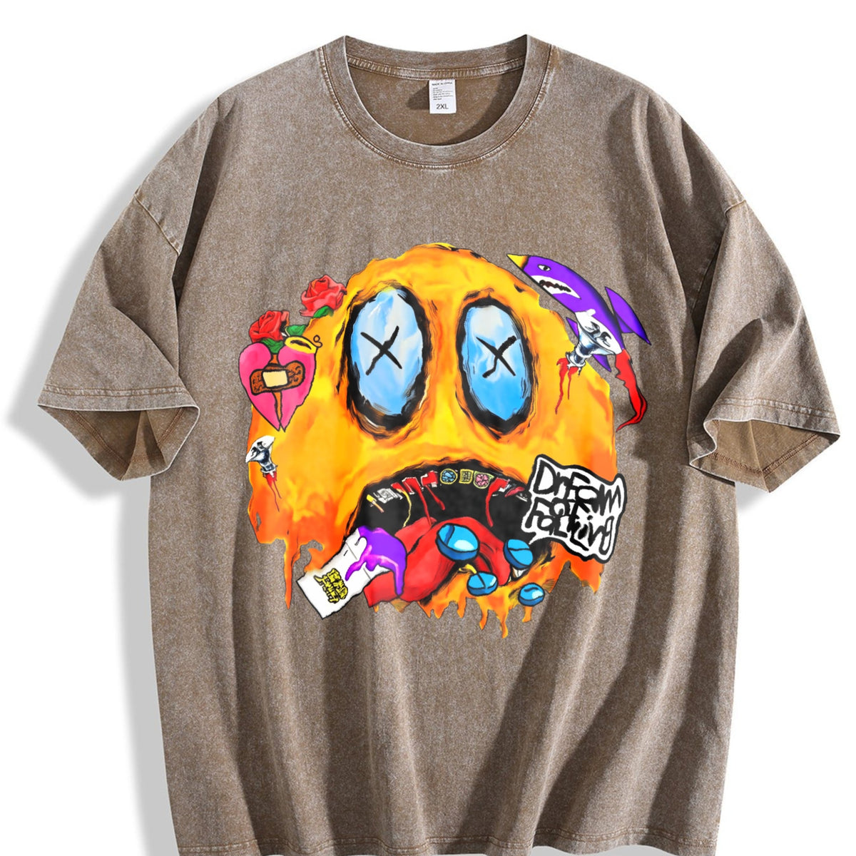American Graffiti Melted Hip-hop Quirky Expression Vintage product image 3