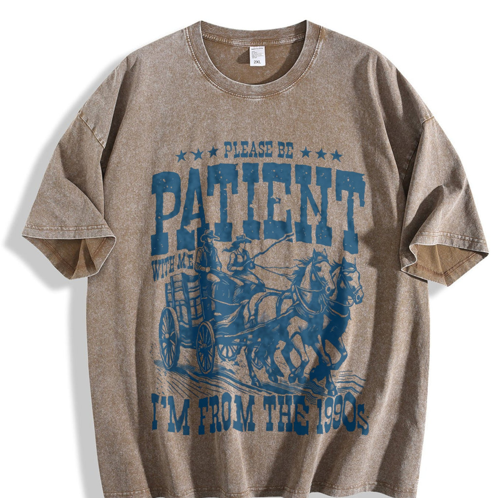 I'm From The 1900s Funny Vintage Washed T-Shirt product image 3