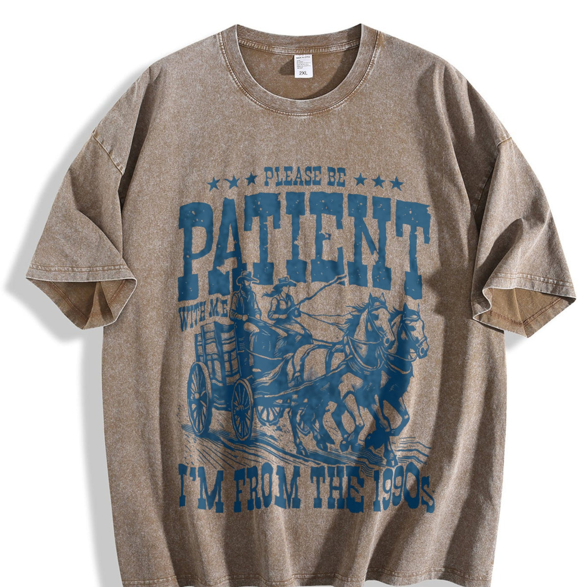 I'm From The 1900s Funny Vintage Washed T-Shirt product image 3