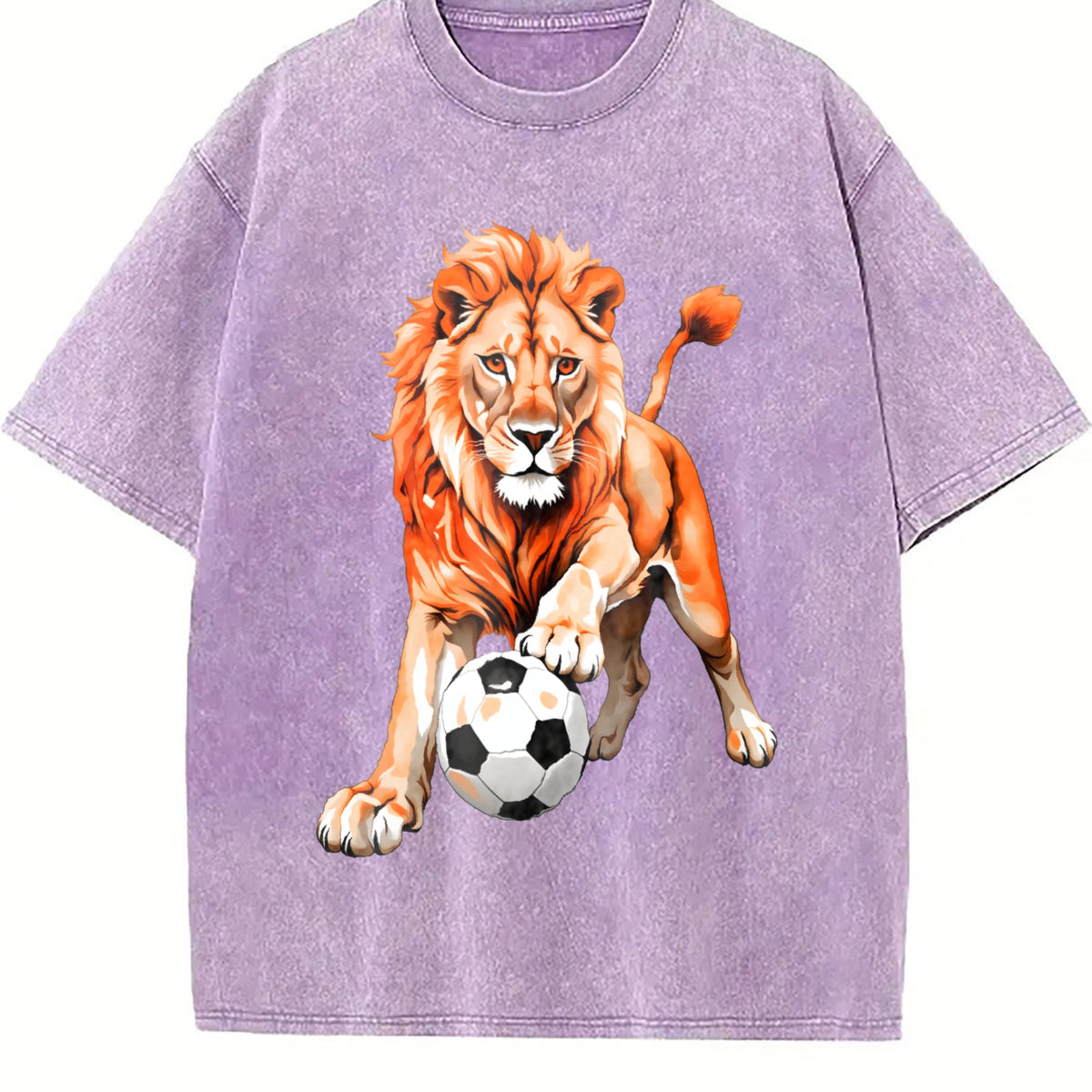 Global Soccer Fan Vintage Washed T-Shirt product image 6