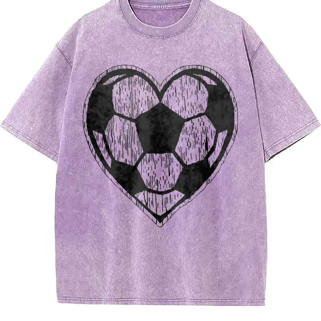 Global Soccer Fan Vintage Washed T-Shirt product image 6