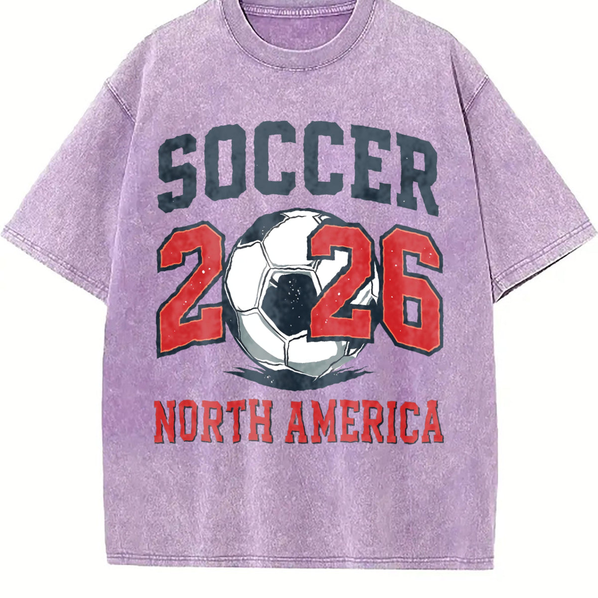 Global Soccer Fan Vintage Washed T-Shirt product image 6