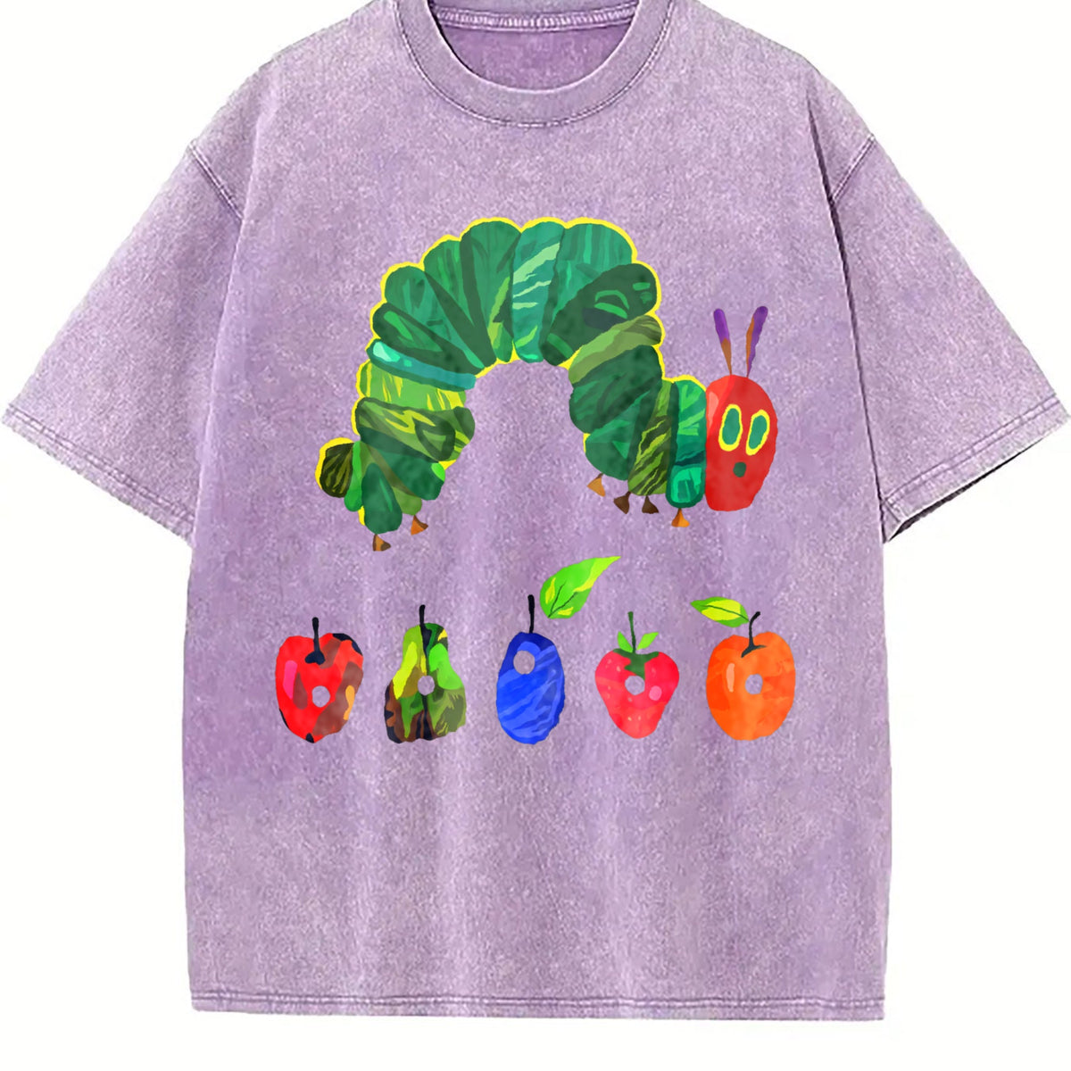 Very Hungry Caterpillar Two-sided Vintage Washed T-Shirt product image 6