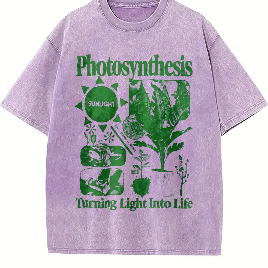 Photosynthesis Vintage Washed T-Shirt product image 6