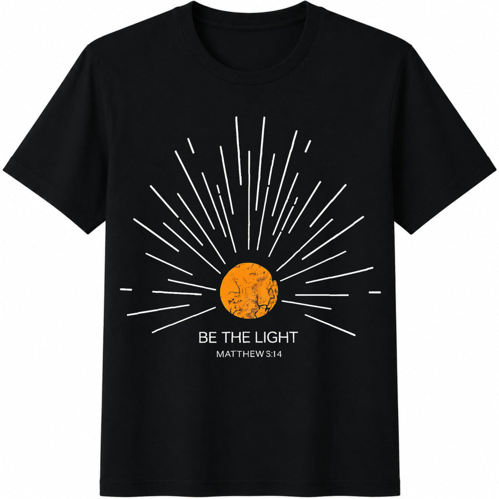 Be The Light Mathew 5 14 Sunburst Bible Verse Christian product image 1