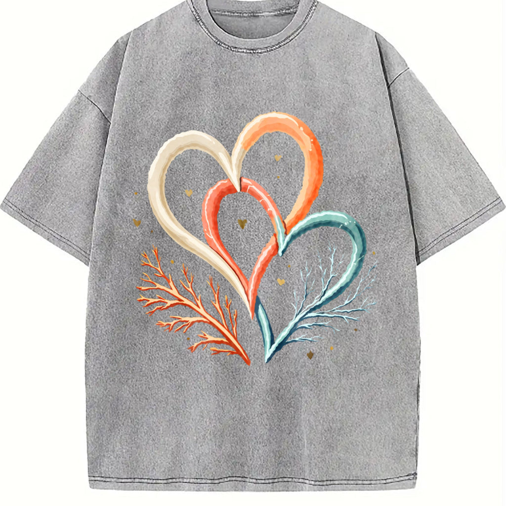 Revival Enthusiast With Hand-drawn Interlocking Hearts product image 5