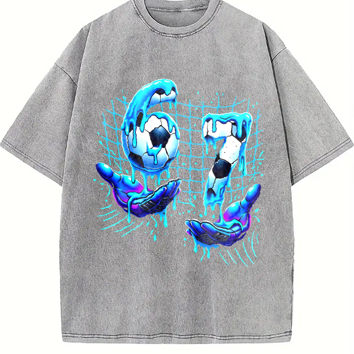 Global Soccer Fan Vintage Washed T-Shirt product image 5