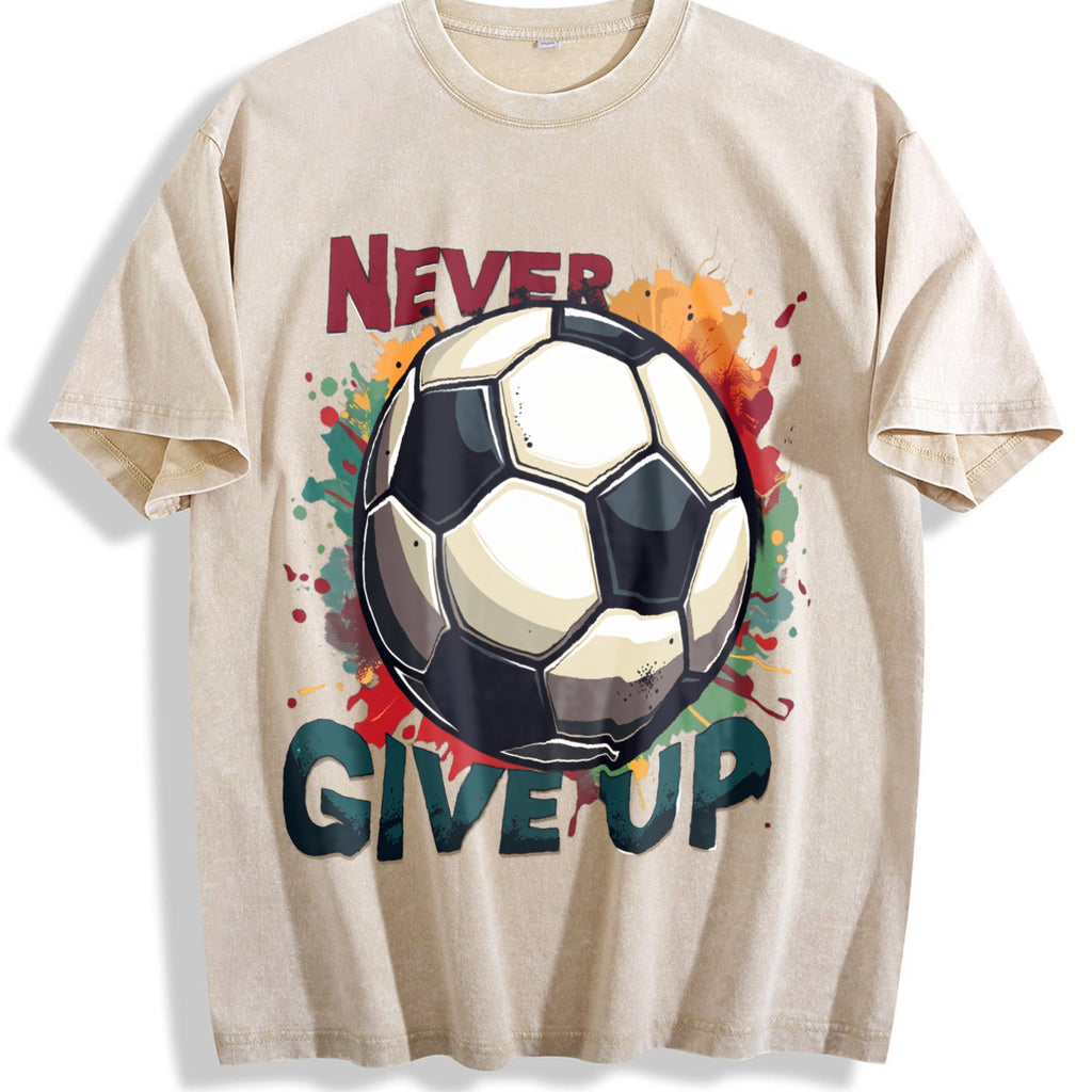 Global Soccer Fan Vintage Washed T-Shirt product image 1
