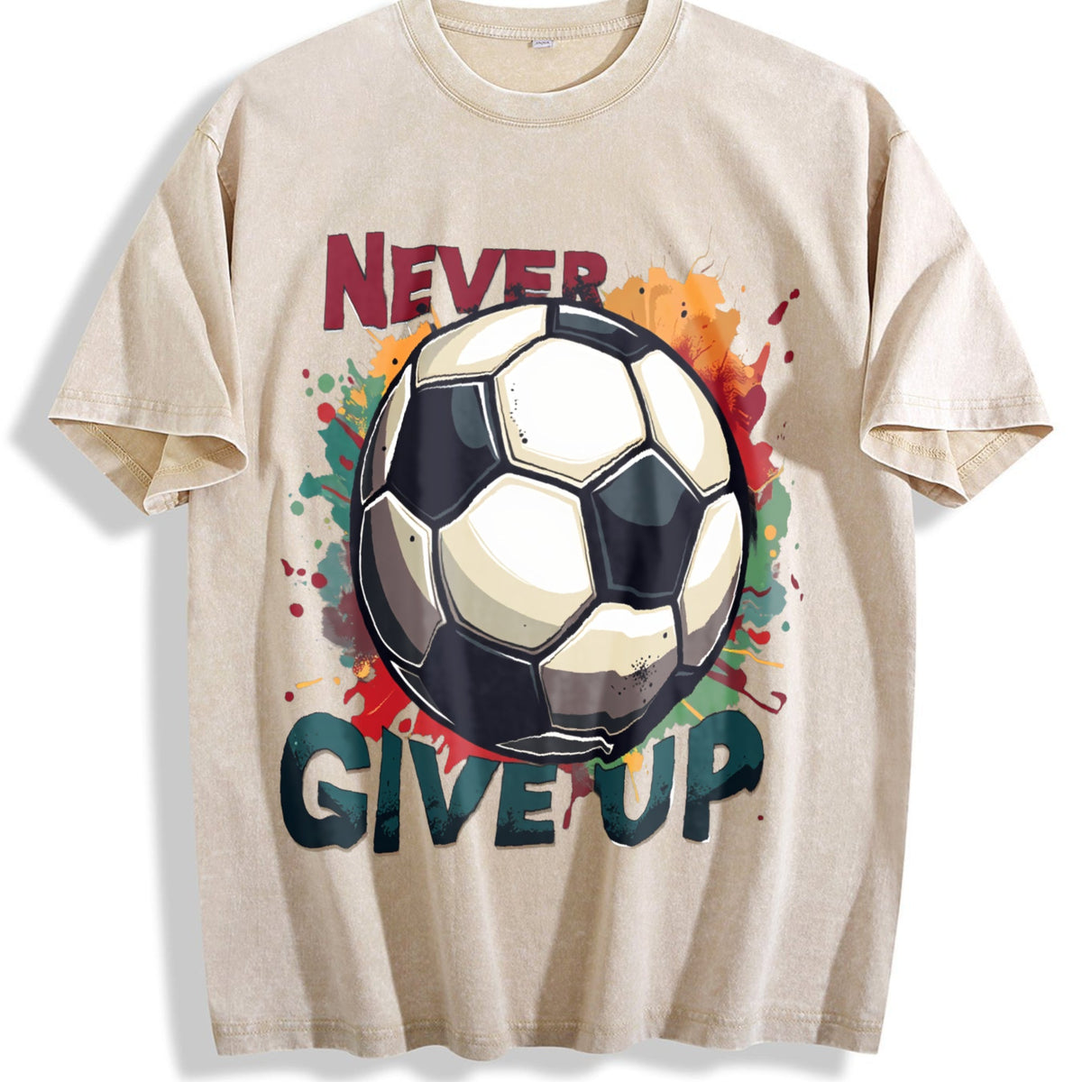 Global Soccer Fan Vintage Washed T-Shirt product image 1