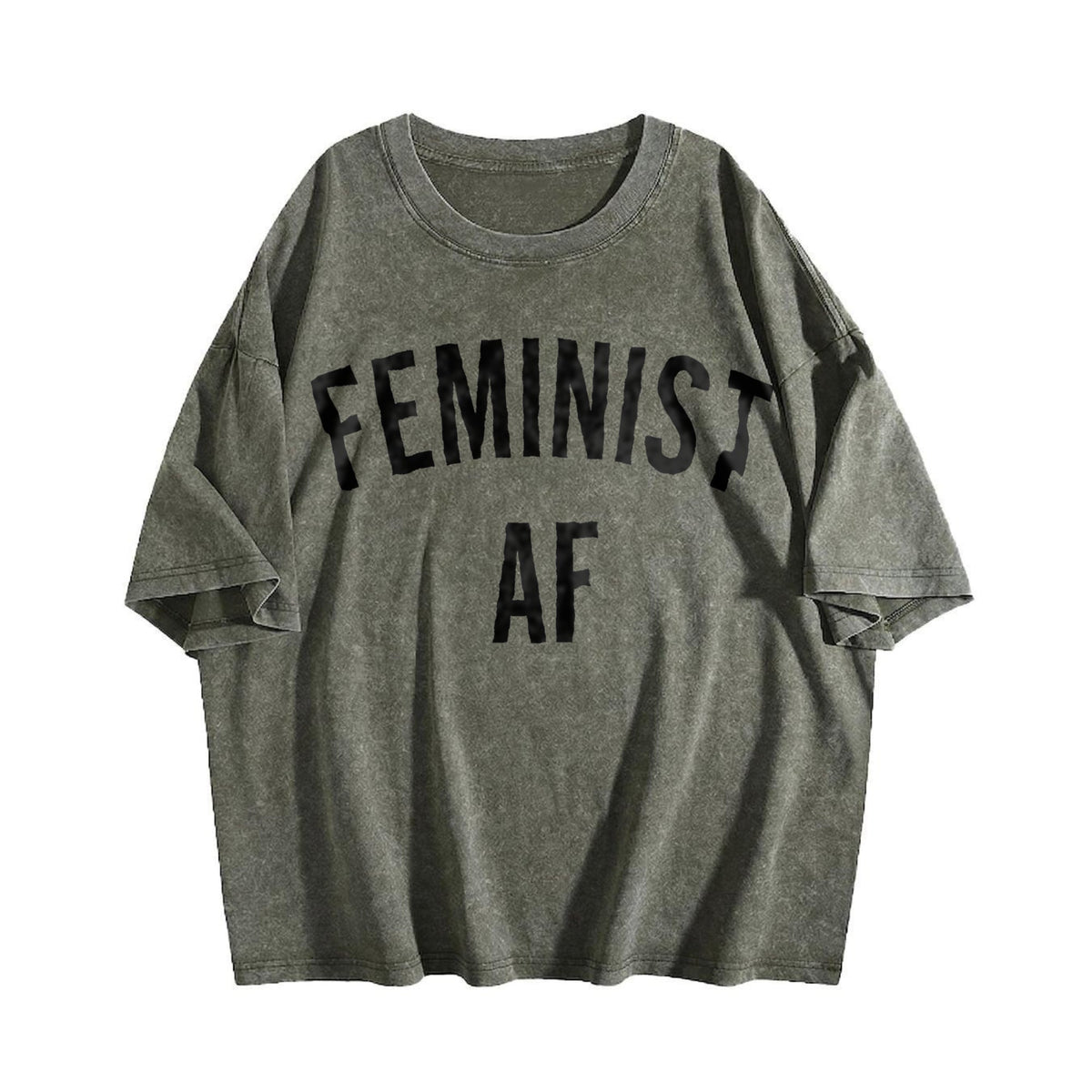 Feminist Af Vintage Washed T-Shirt product image 4