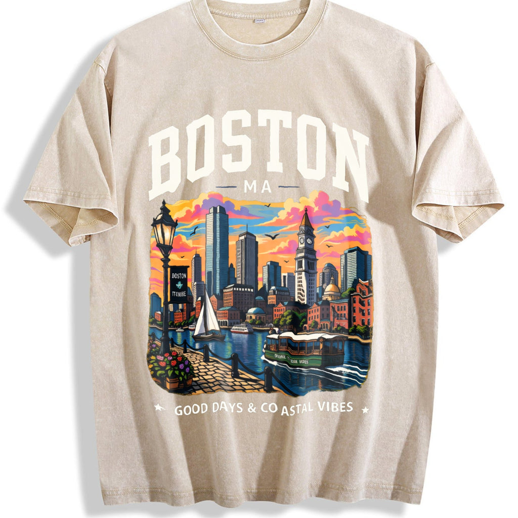 Boston Massachusetts - Ma Travel Vacation Souvenir City product image 1