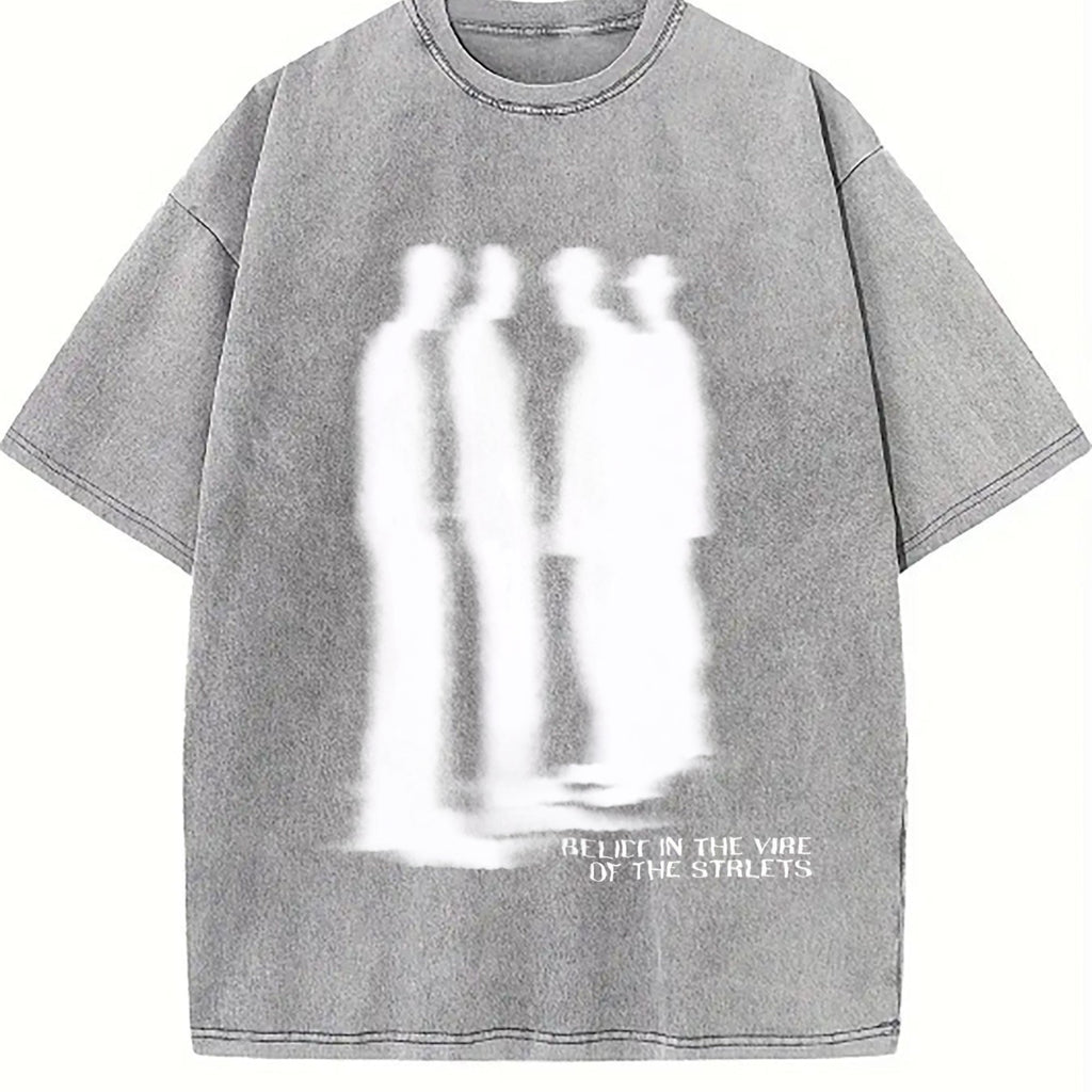 Atmosphere Virtual Shadow Characters Vintage Washed T-Shirt product image 5