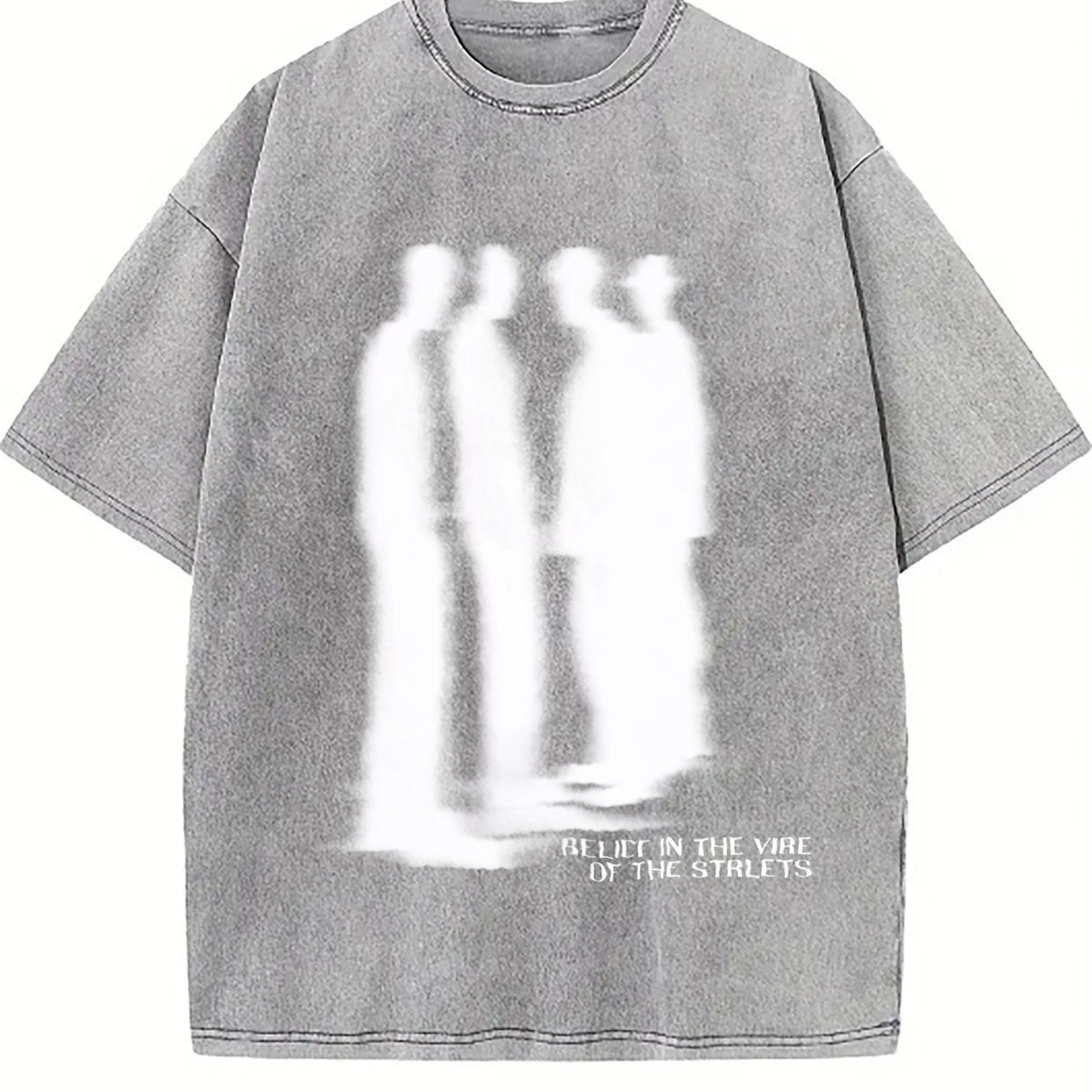 Atmosphere Virtual Shadow Characters Vintage Washed T-Shirt product image 5