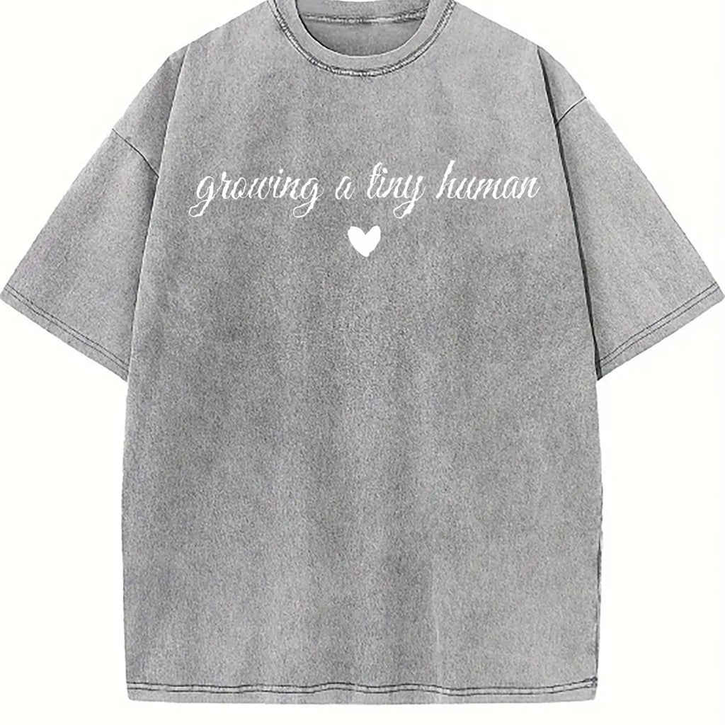 Cute Pregnancy Vintage Washed T-Shirt product image 5