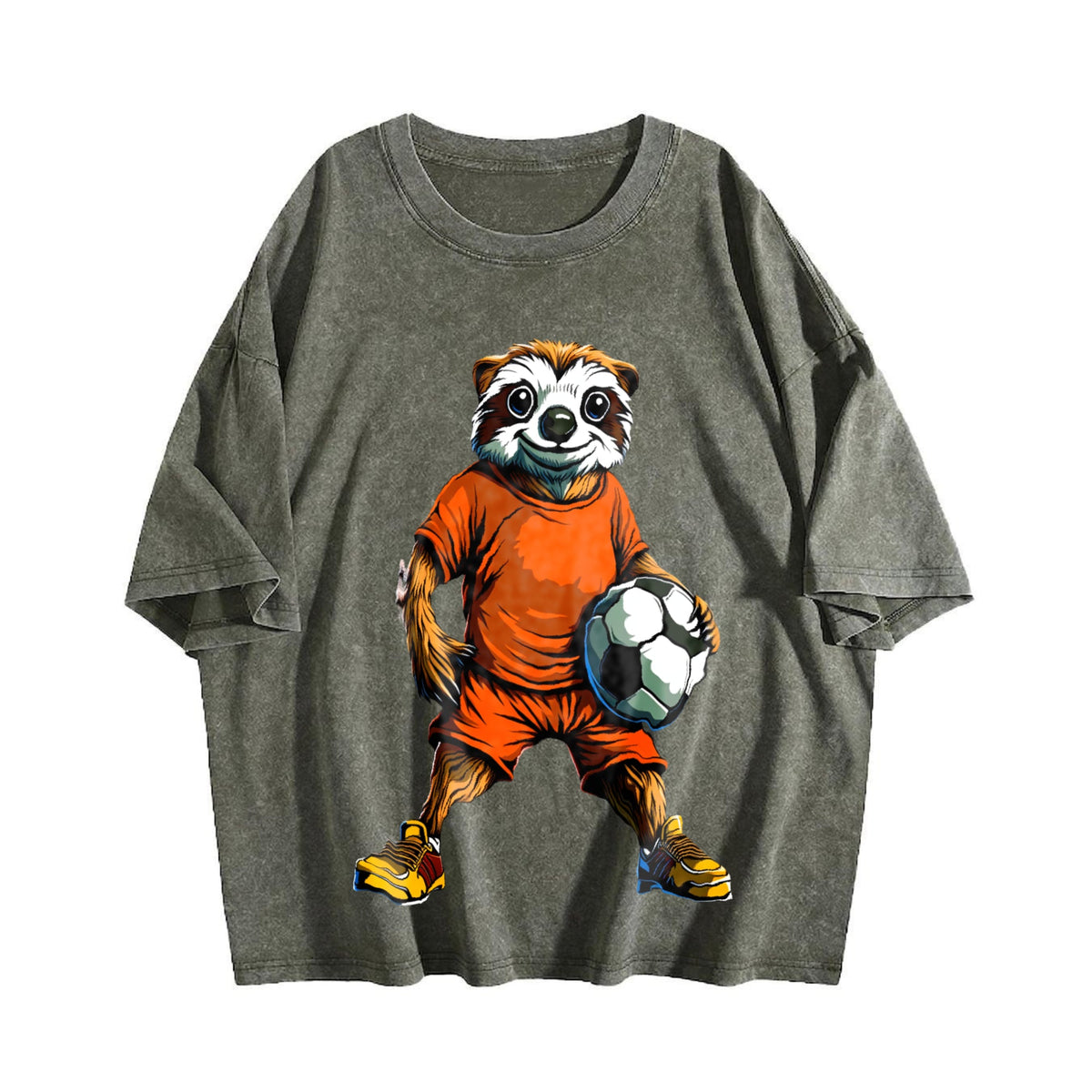 Global Soccer Fan Vintage Washed T-Shirt product image 4