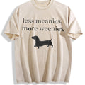 Less Meanies More Weenies Vintage Washed T-Shirt product image 1
