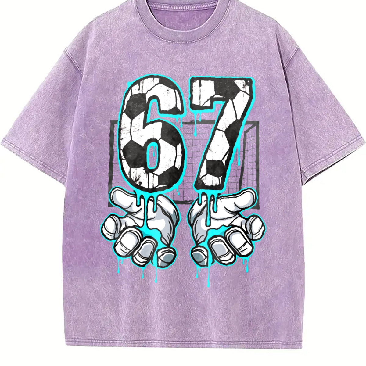 Global Soccer Fan Vintage Washed T-Shirt product image 6