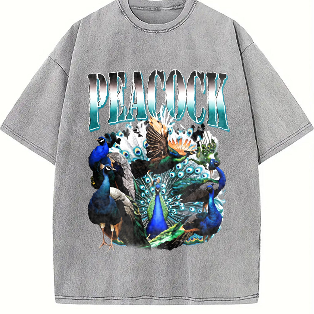 Peacock Vintage Washed T-Shirt product image 5