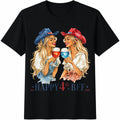 Happy 4th Best Friend Cotton T-Shirt product image 1