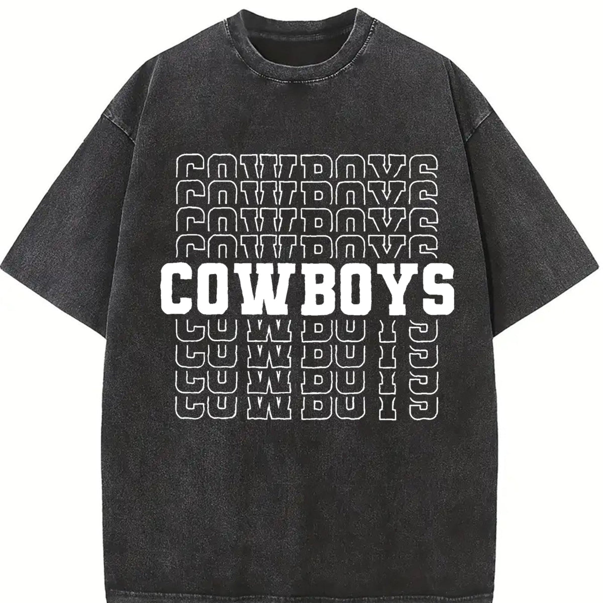 Cowboys Family Team Mascot Vintage Washed T-Shirt product image 2