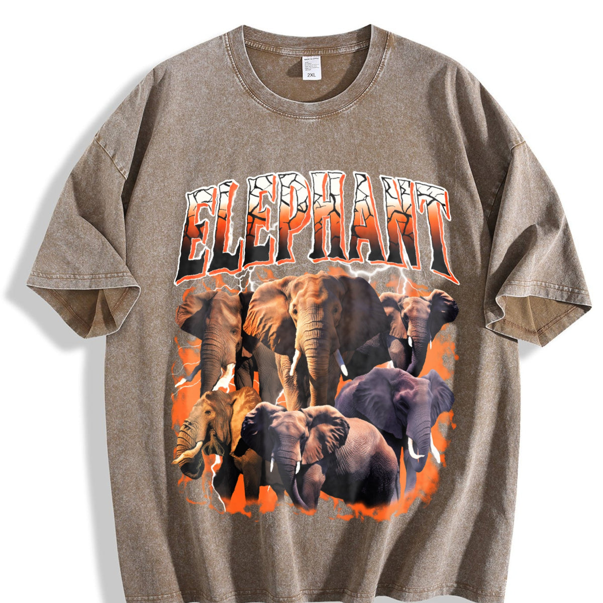 Elephant Vintage Washed T-Shirt product image 3