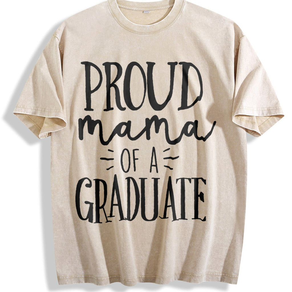 Mom Graduation Proud Mama Of A Graduate Vintage Washed product image 1