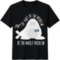 Funny Neil The Seal Cotton T-Shirt product image 1