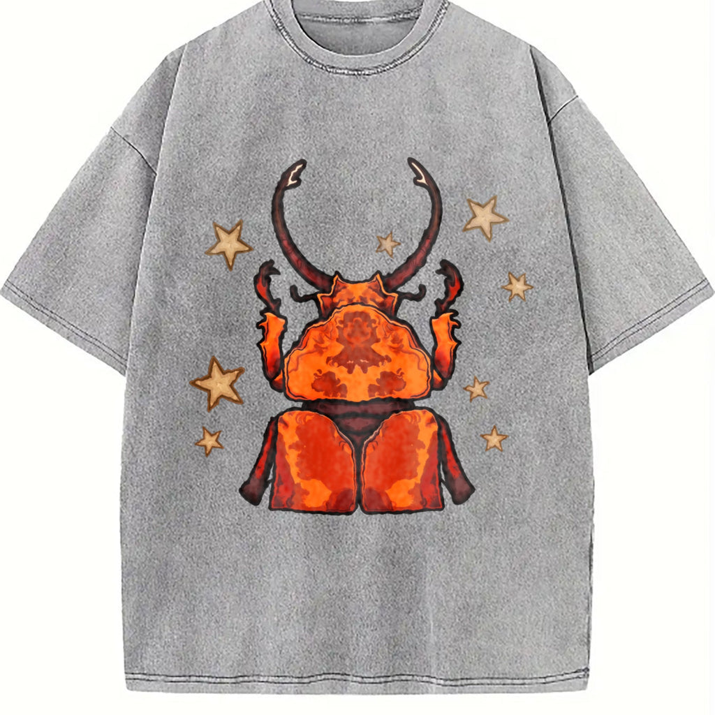 Beetle & Star Vintage Washed T-Shirt product image 5