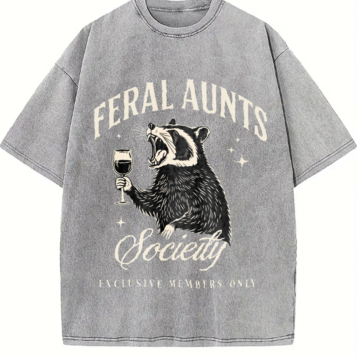 Feral Aunts Society Vintage Washed T-Shirt product image 5