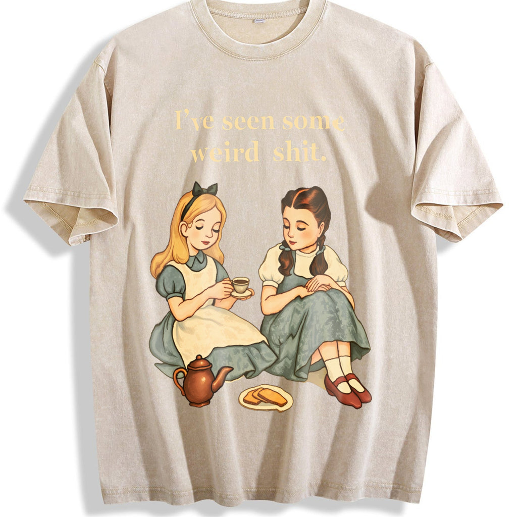 Funny Quote Vintage Washed T-Shirt product image 1