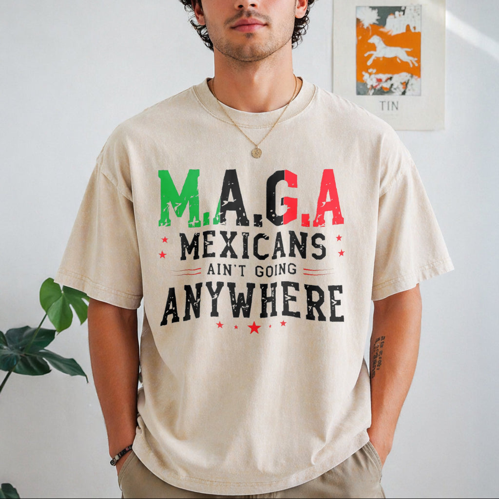 Mexicans Ain't Going Anywhere - Maga Immigration Vintage product image 8