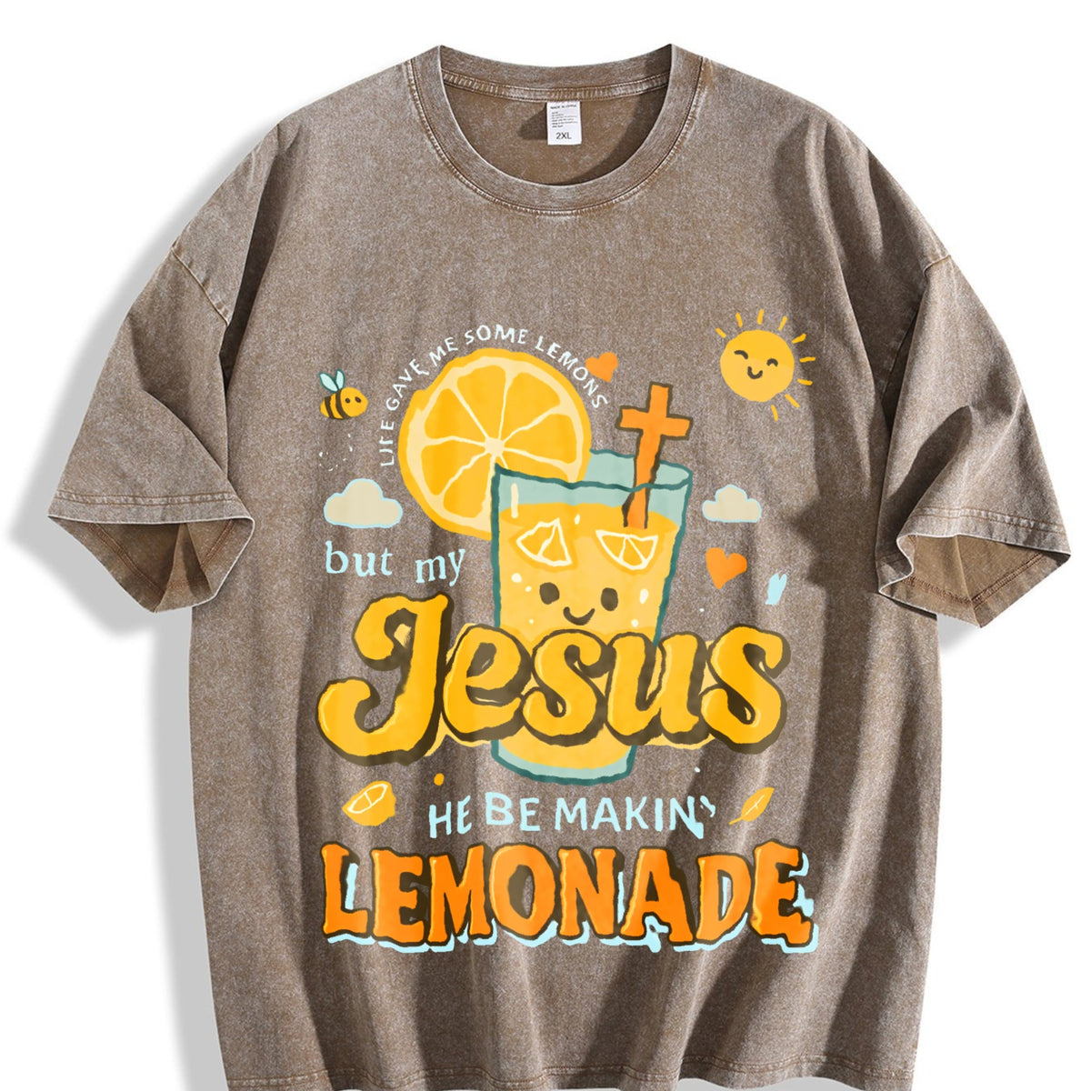Making Lemonade Washable Vintage Washed T-Shirt product image 3
