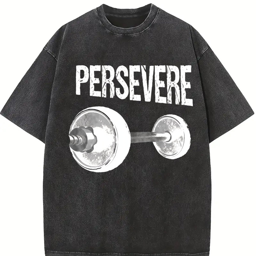 Gym Motivation Vintage Washed T-Shirt product image 2