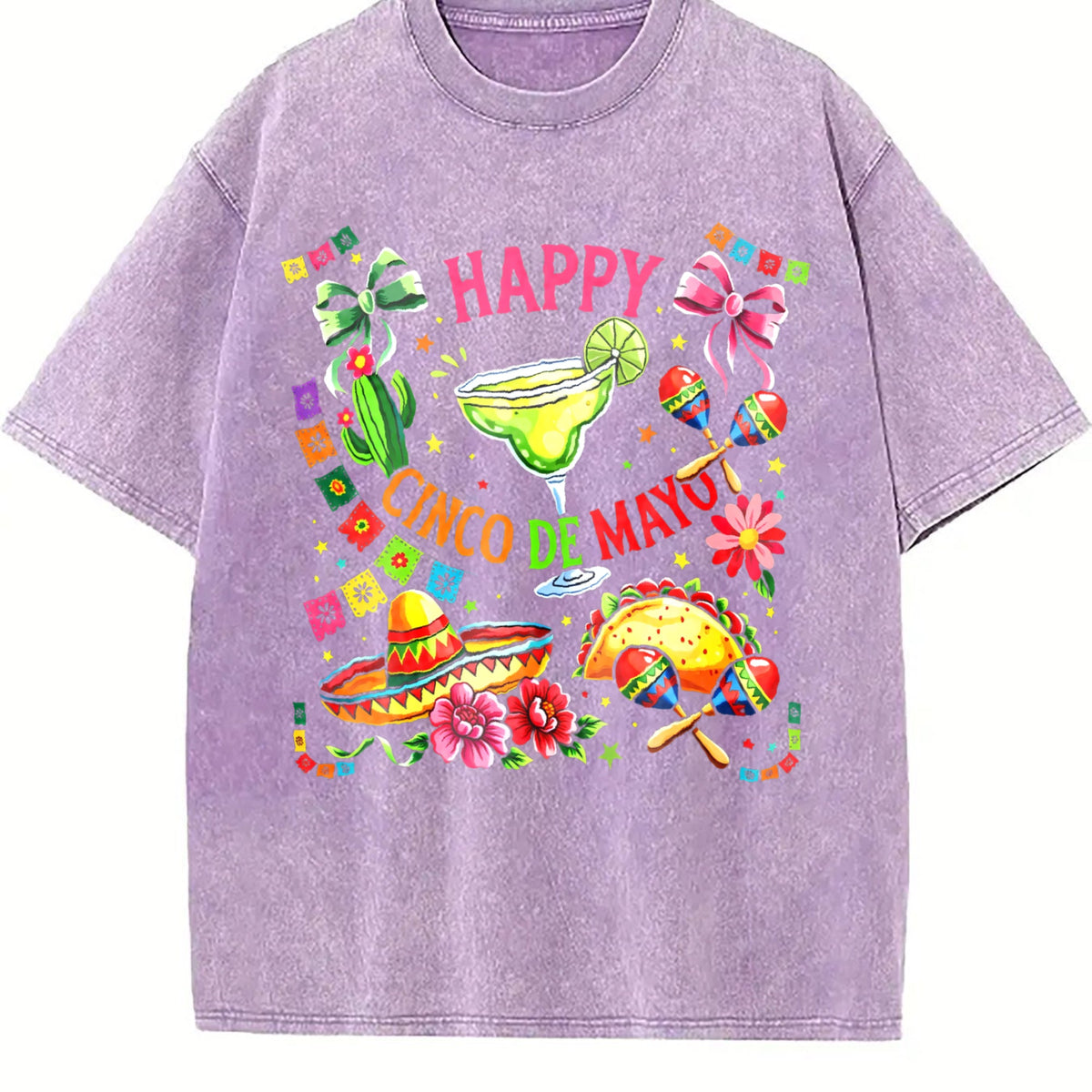Cinco De Mayo Y2K 100 Boxy Aesthetic Summer Vibes Vintage product image 6