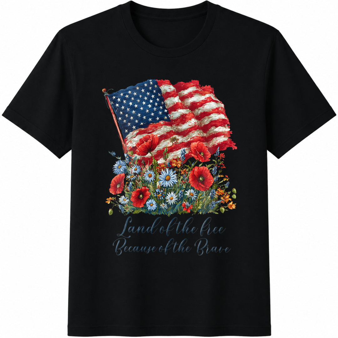 Land Of The Free Cotton T-Shirt product image 1