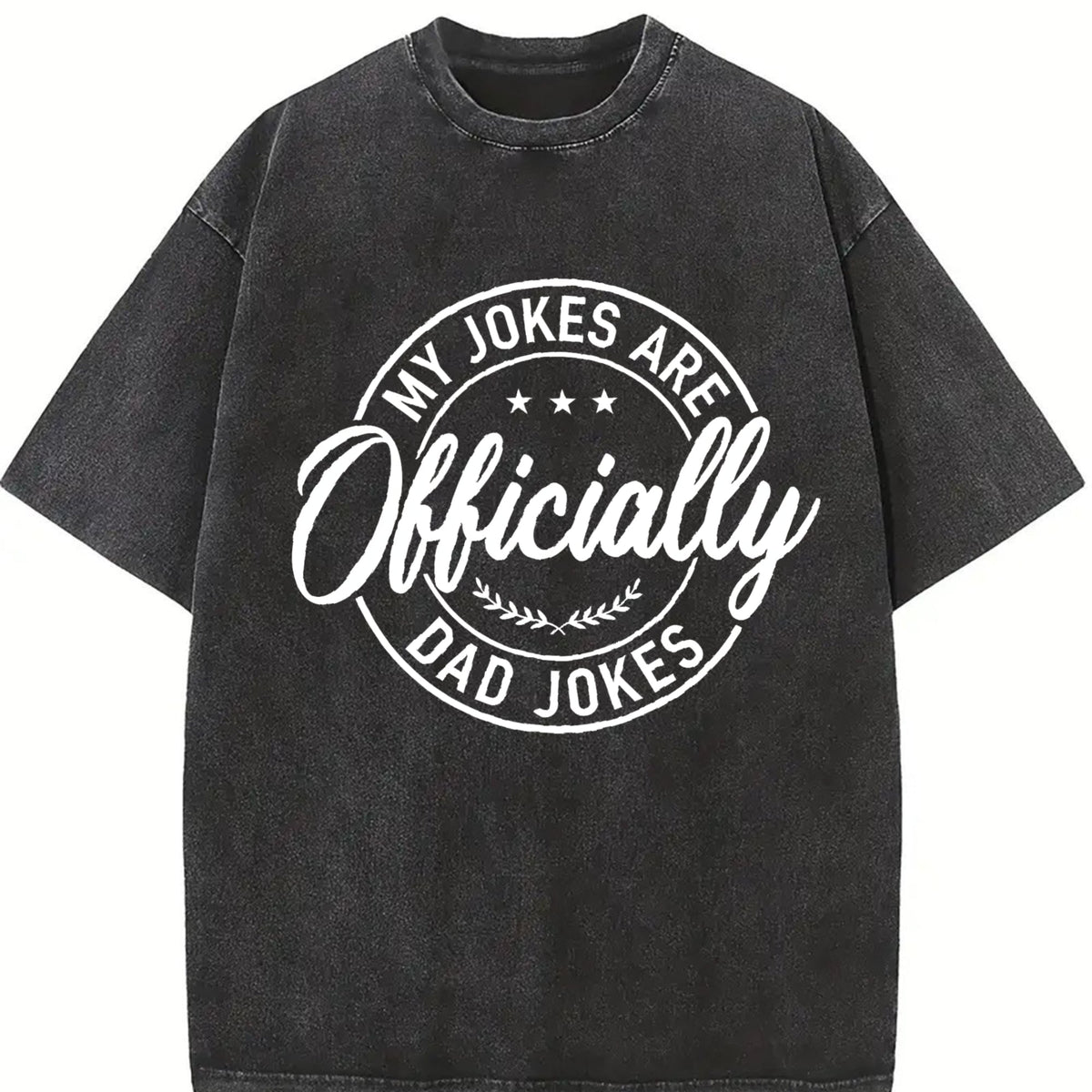 My Jokes Are Officially Dad Vintage Washed T-Shirt product image 2