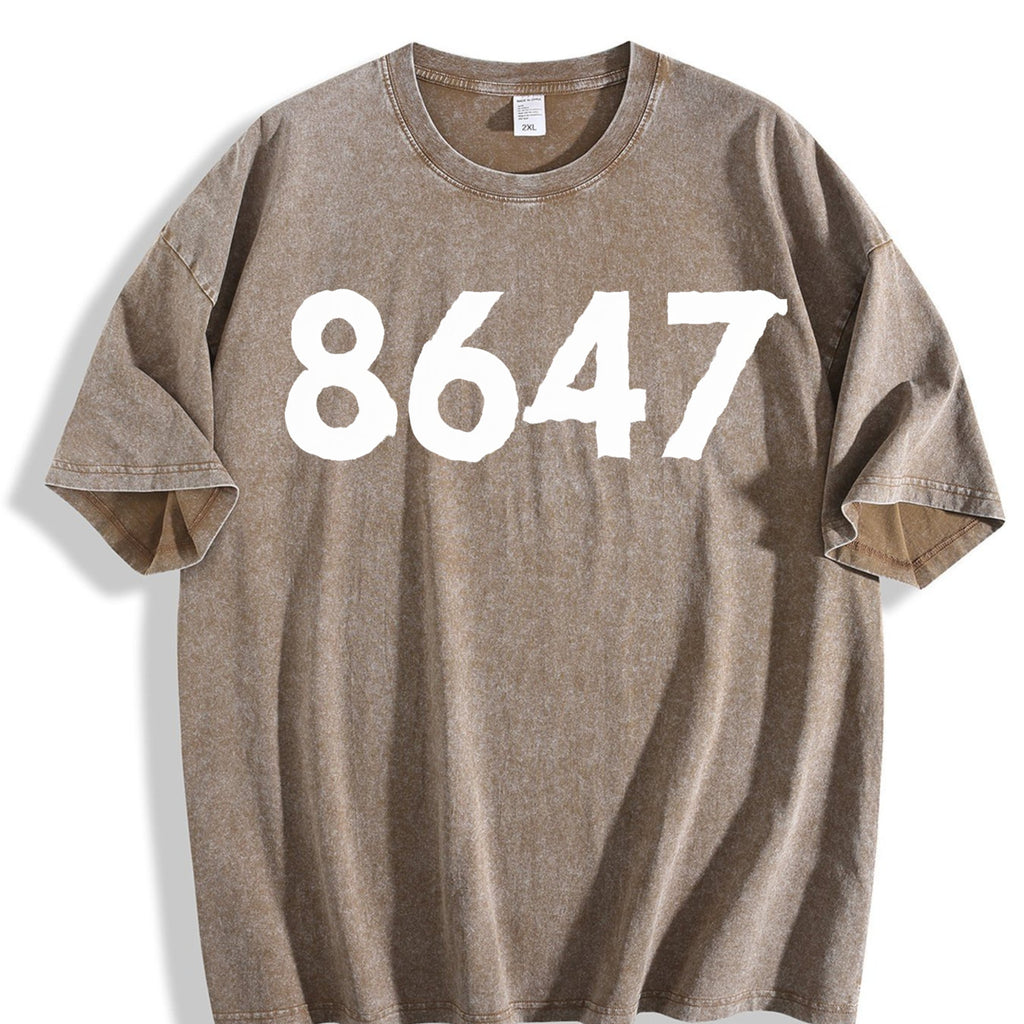 8647 Anti-trump Bella Canvas Vintage Washed T-Shirt product image 3