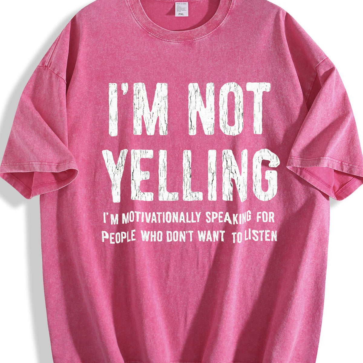 Not Yelling Motivationally Speaking For People Who Vintage product image 7