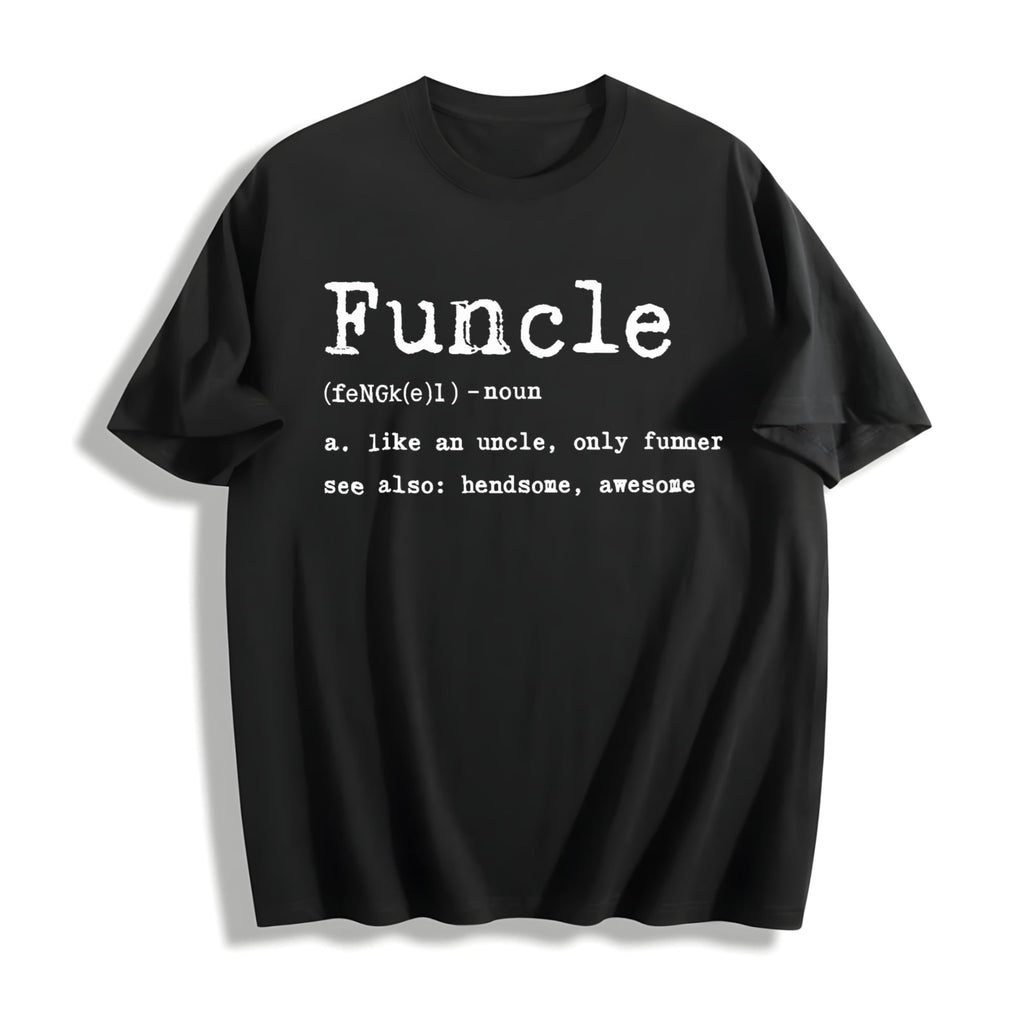Funcle Definition Funny Uncle Family Novelty Cool Cotton product image 1