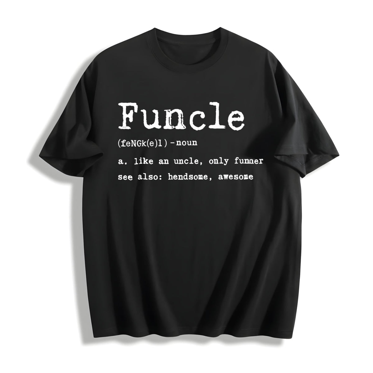 Funcle Definition Funny Uncle Family Novelty Cool Cotton product image 1