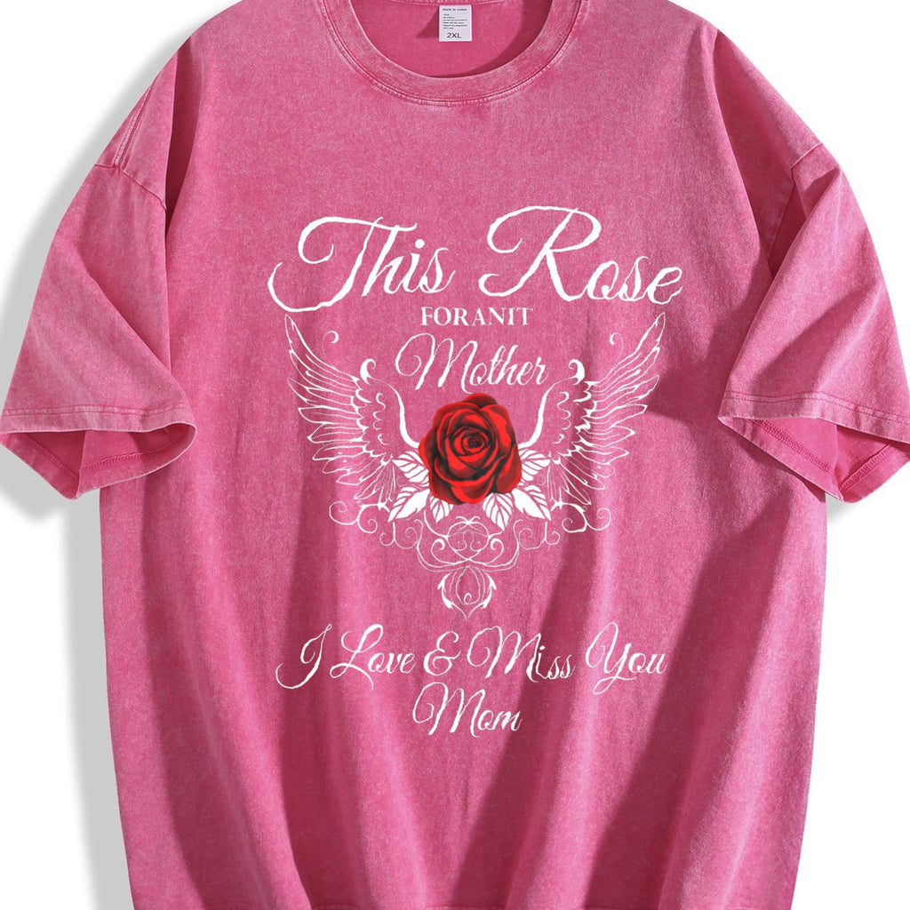 Mom Tribute Lover Vintage Washed T-Shirt product image 7