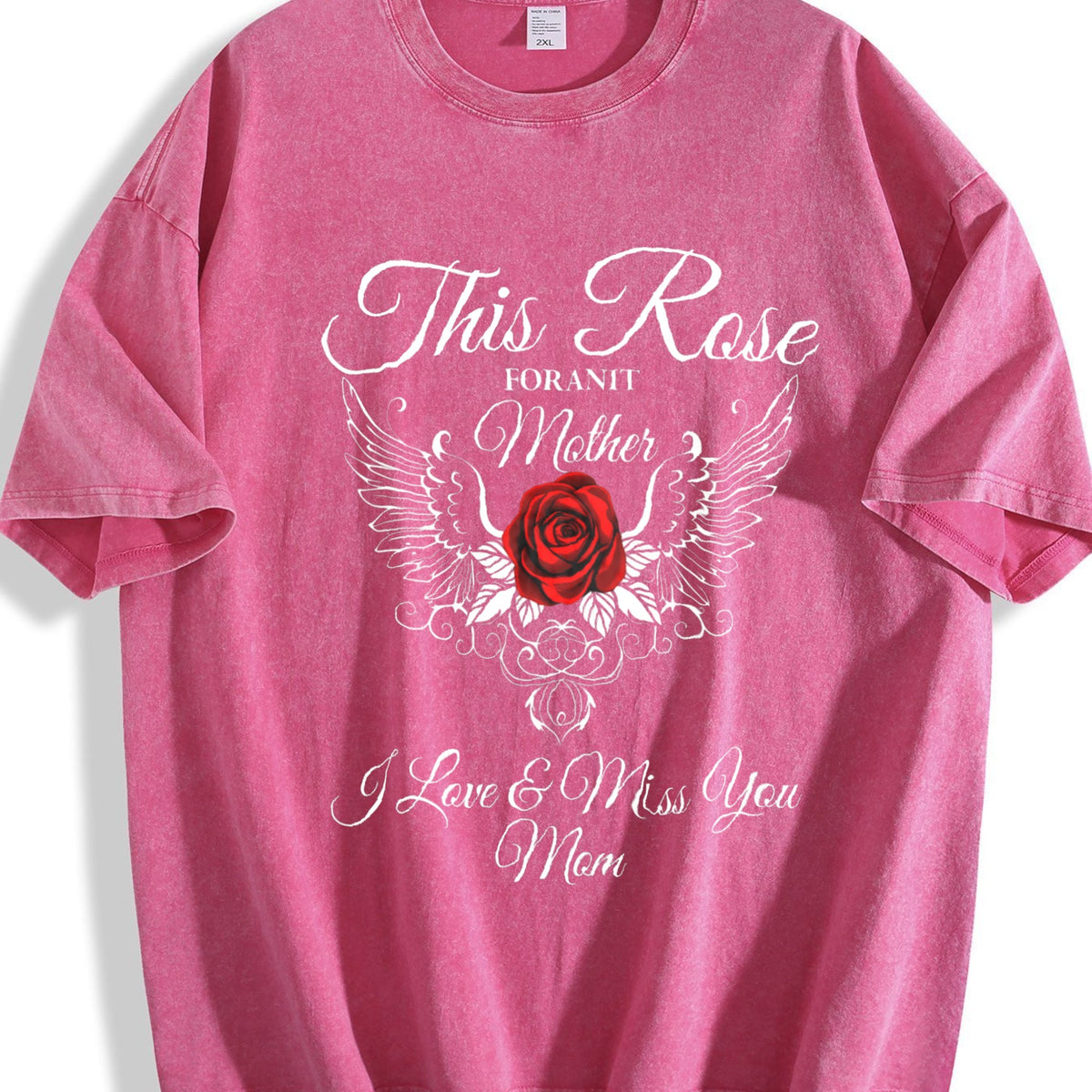 Mom Tribute Lover Vintage Washed T-Shirt product image 7