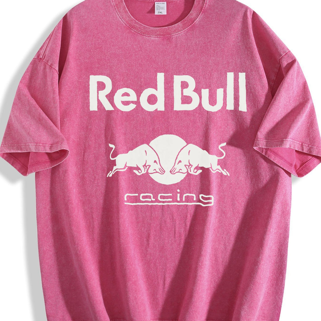 Black White Racing Best Vintage Washed T-Shirt product image 7