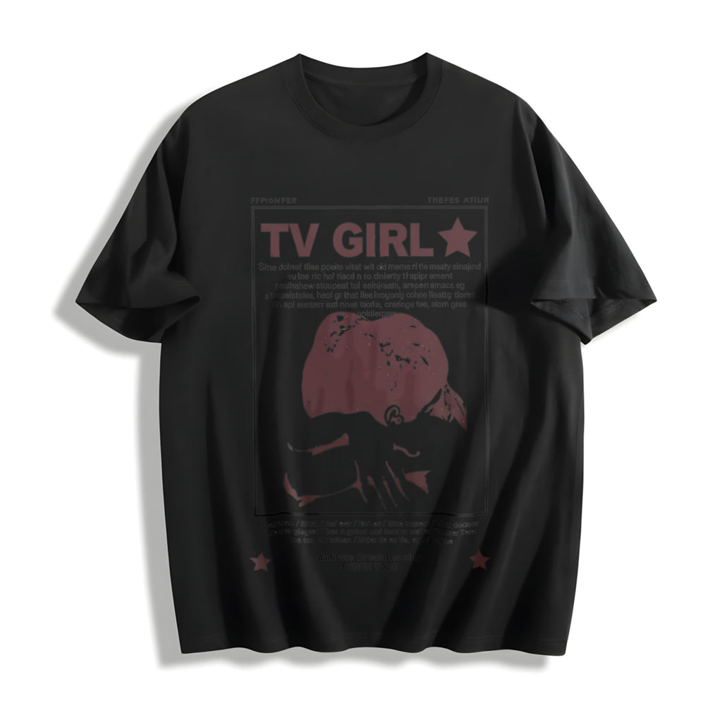 Y2K Tv Girl Lovers Rock Song Cotton T-Shirt product image 1