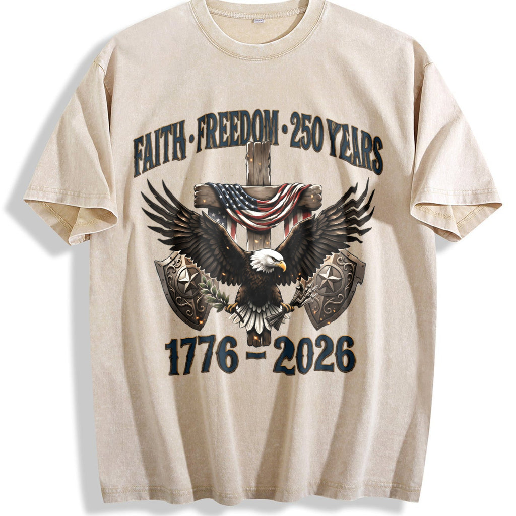 Trend Relaxed Inspired And Vacation Vintage Washed T-Shirt product image 1