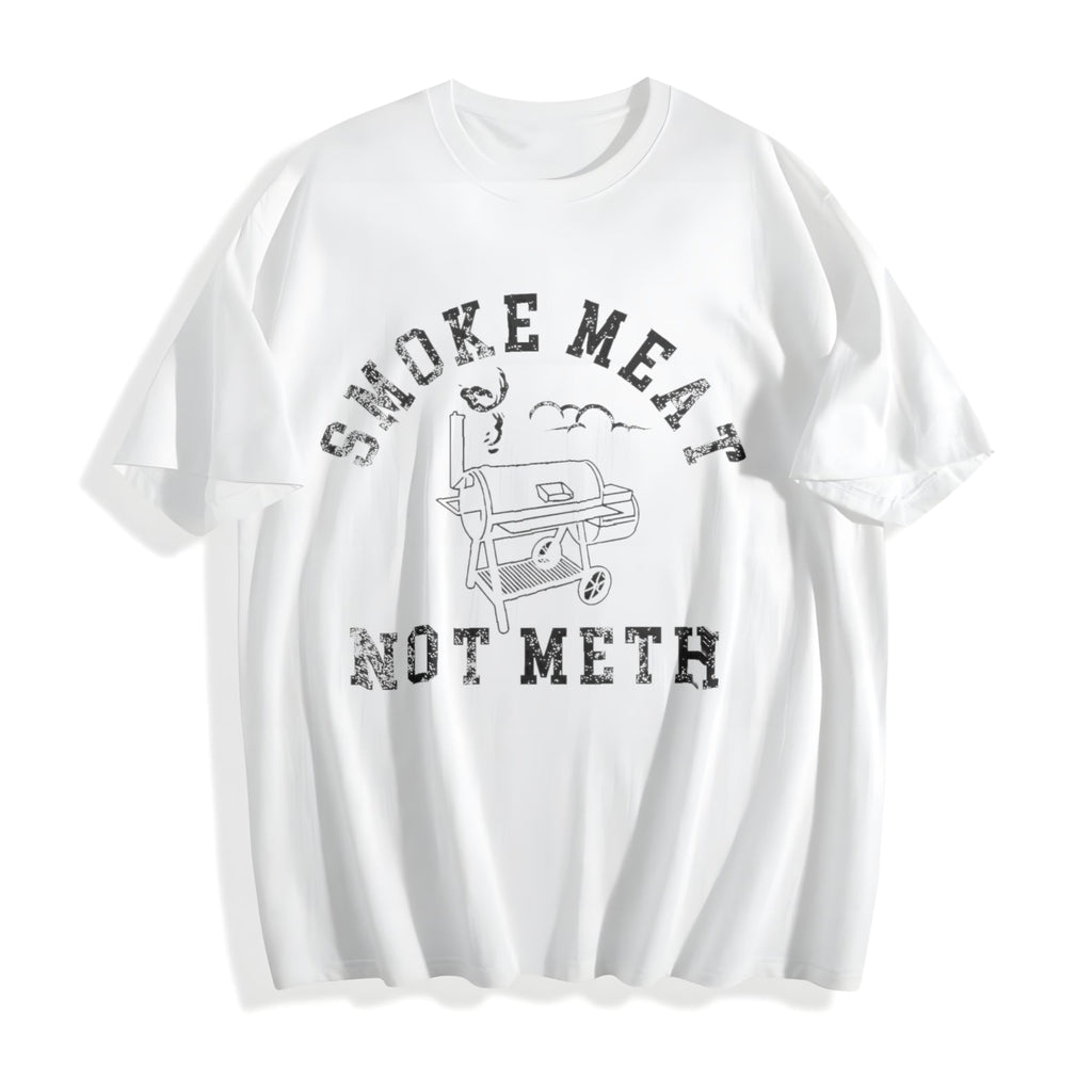 Smoke Meat Not Meth Funny Barbeque Cooking Grilling Joke product image 2
