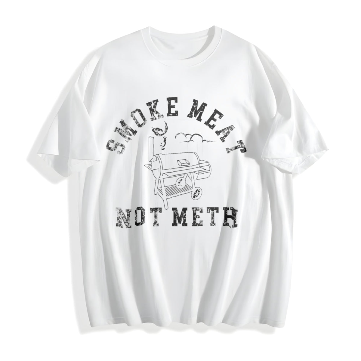 Smoke Meat Not Meth Funny Barbeque Cooking Grilling Joke product image 2